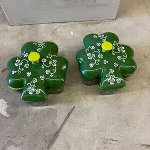 Temptations Figural Shaped Shamrock Ramekins